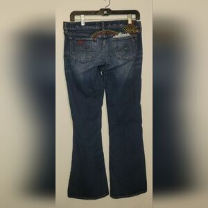 Lucky Legend Rainbow embroidered jeans Size 10/30